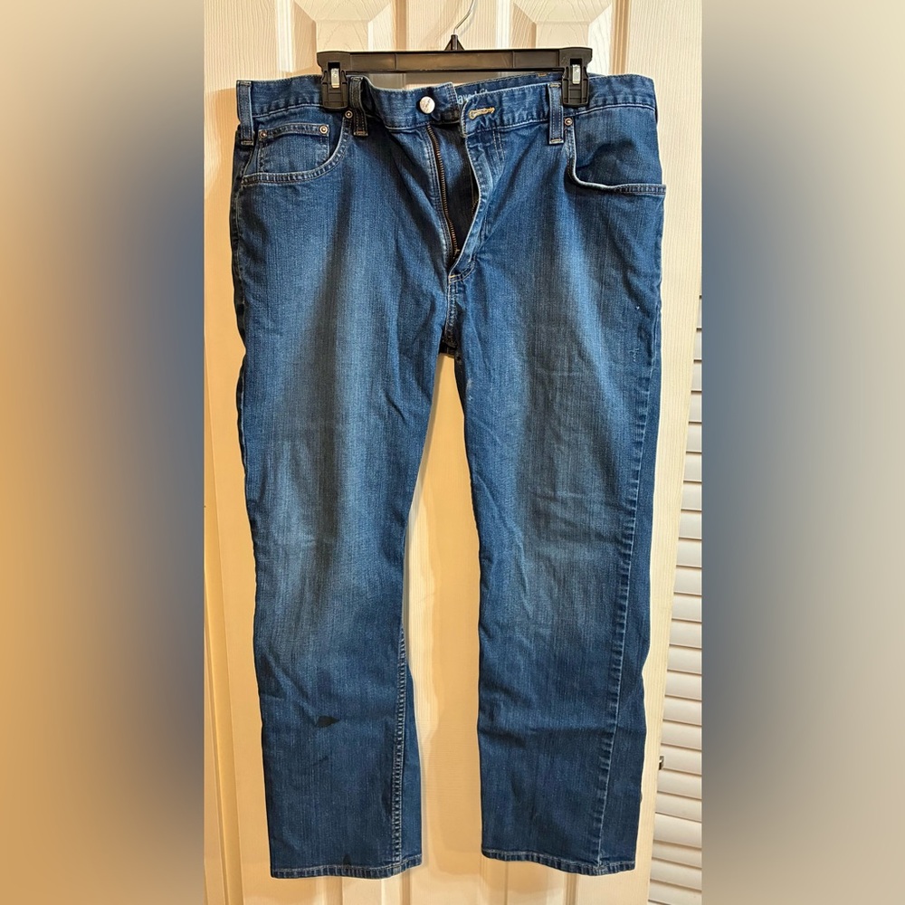 Carhartt Men's Straight Blue Jeans